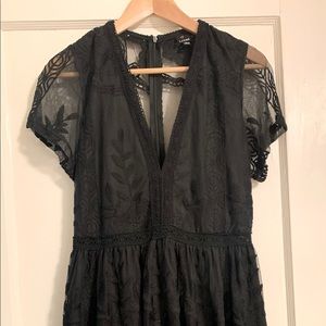 Black Lace Dress
